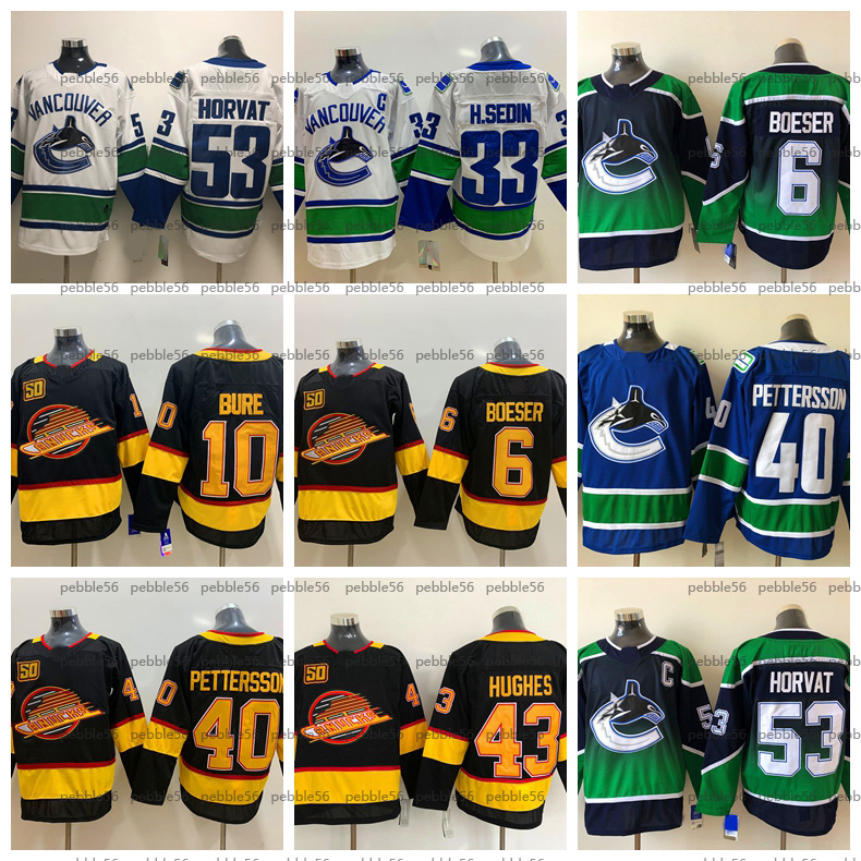 Vancouver''Canucks Hockey Jerseys 6 Brock Boeser 40 Elias Pettersson 53 Bo Horvat 35 Thatcher Demko 43 Quinn Hughes 88 Nate Schmidt 0527, As
Vancouver''Canucks Hockey Jerseys 6 Brock Boeser 40 Elias Pettersson 53 Bo Horvat 35 Thatcher Demko 43 Quinn Hughes 88 Nate Schmidt 0527, As