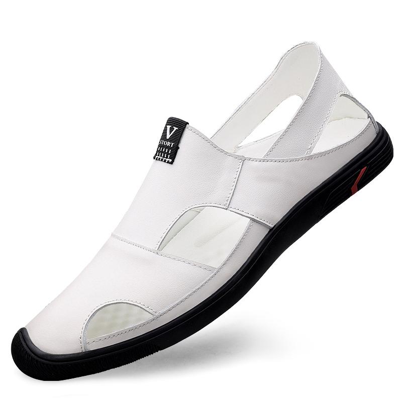 Sandals Genuine Leather Men Casual Shoes Luxury 2022 Mens Loafers Moccasins Breathable Slip On Driving White Shoe Man BreathableSandals, Black
Sandals Genuine Leather Men Casual Shoes Luxury 2022 Mens Loafers Moccasins Breathable Slip On Driving White Shoe Man BreathableSandals, Black