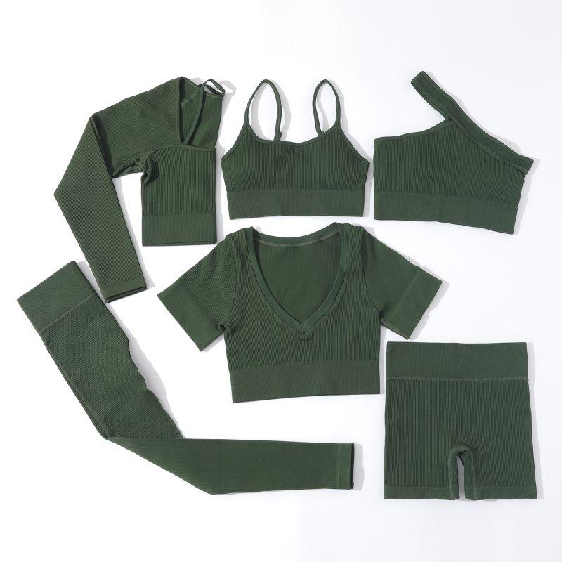 Yoga Outfit Two Piece Seamless Set Female 2PC Sportwear Women Workout Clothe Gym Suit Sexy Crop Top High Leggings OutfiTracksuitYoga, Army shirt
Yoga Outfit Two Piece Seamless Set Female 2PC Sportwear Women Workout Clothe Gym Suit Sexy Crop Top High Leggings OutfiTracksuitYoga, Army shirt