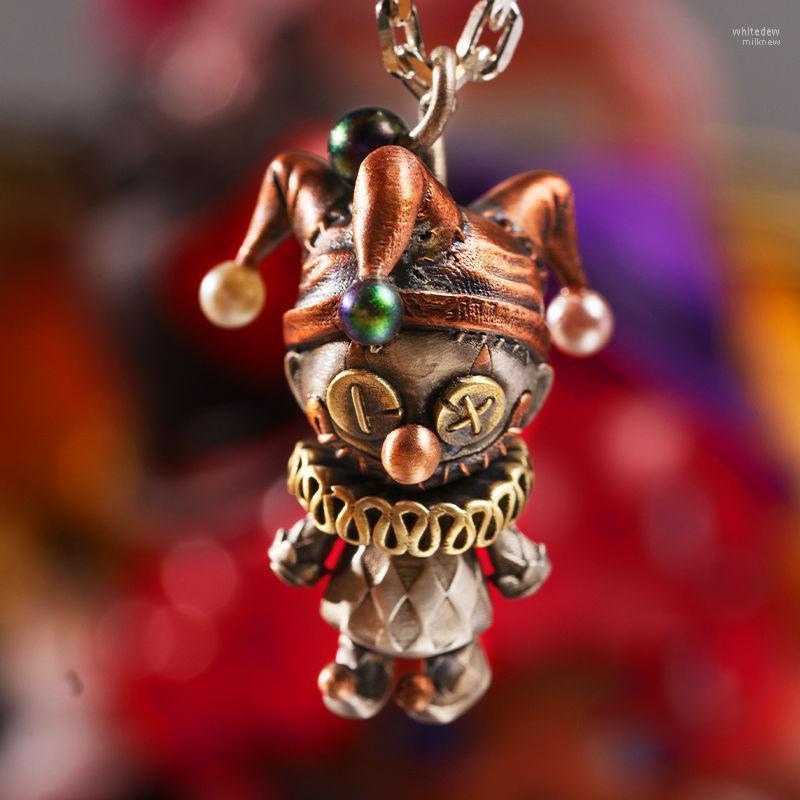 Chains Clown Doll Pendant Personality Retro Fashion Silver Necklace Men's Single Female Jewelry Accessories
Chains Clown Doll Pendant Personality Retro Fashion Silver Necklace Men's Single Female Jewelry Accessories