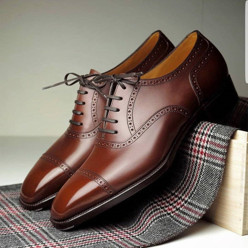Men Shoes PU Leather Solid Color Round Toe Flat Heels Fashion Classic Daily Office Professional Comfortable Lace-up Casual Shoes CP156