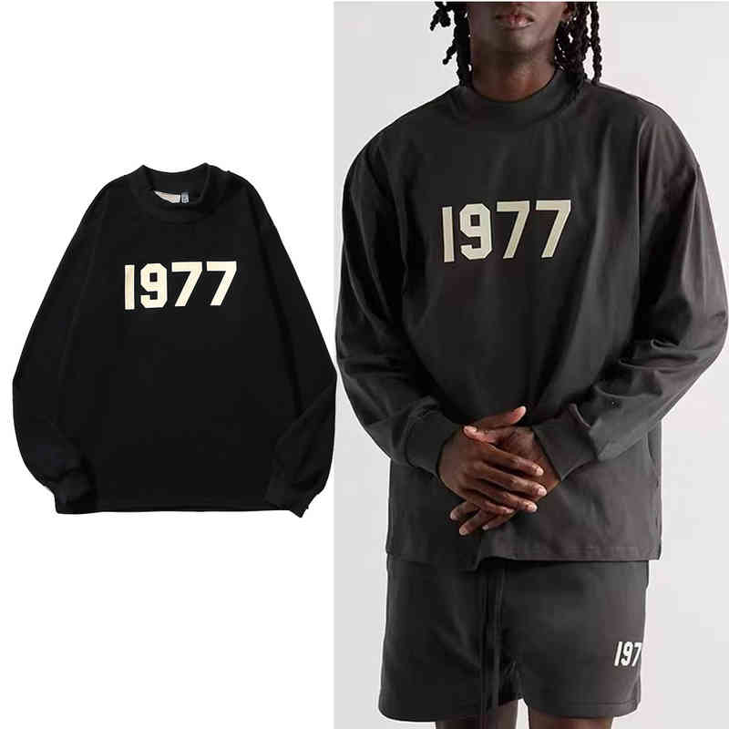 Fog High Street Multi Thread Flocking 1977 Digital Round Neck Sweater for Men and Long T-shirt Thin Coat Sleeve Streetwear Women Clothes Loose
Fog High Street Multi Thread Flocking 1977 Digital Round Neck Sweater for Men and Long T-shirt Thin Coat Sleeve Streetwear Women Clothes Loose