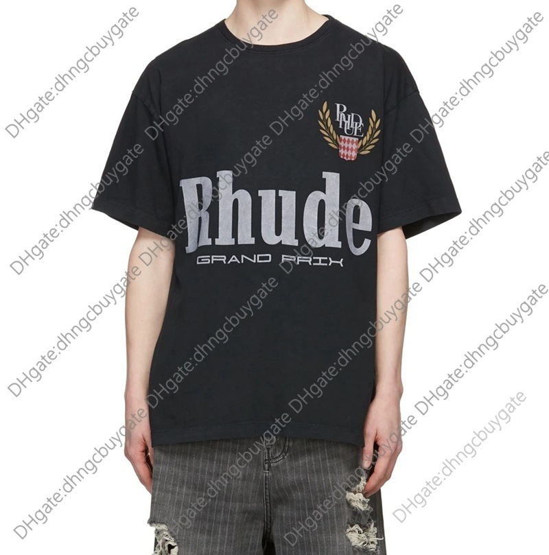t Shirt Designer Chaopai Gaojie American Rhude Grand Prix Lettered Printed Men' Casual Round Neck Cotton Short Sleeve T-shirt t Shirt, White
t Shirt Designer Chaopai Gaojie American Rhude Grand Prix Lettered Printed Men' Casual Round Neck Cotton Short Sleeve T-shirt t Shirt, White