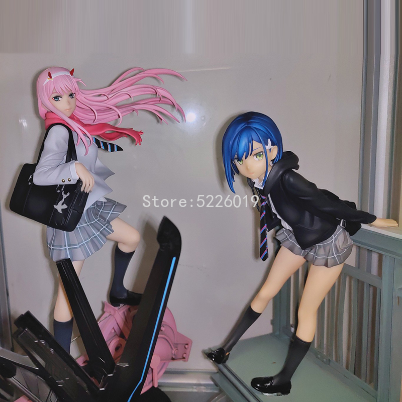 28cm DARLING in the FRANXX Anime Figure Zero Two 02 Action Ichigo Collectible Model Toys 220520