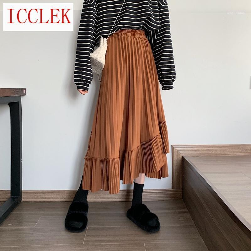 Skirts 2022Elegant High Waist Irregular Pleated Women Midi Skirt Female Chiffon 2022 Party Street Vestidos Bottoms, Fuchsia
Skirts 2022Elegant High Waist Irregular Pleated Women Midi Skirt Female Chiffon 2022 Party Street Vestidos Bottoms, Fuchsia