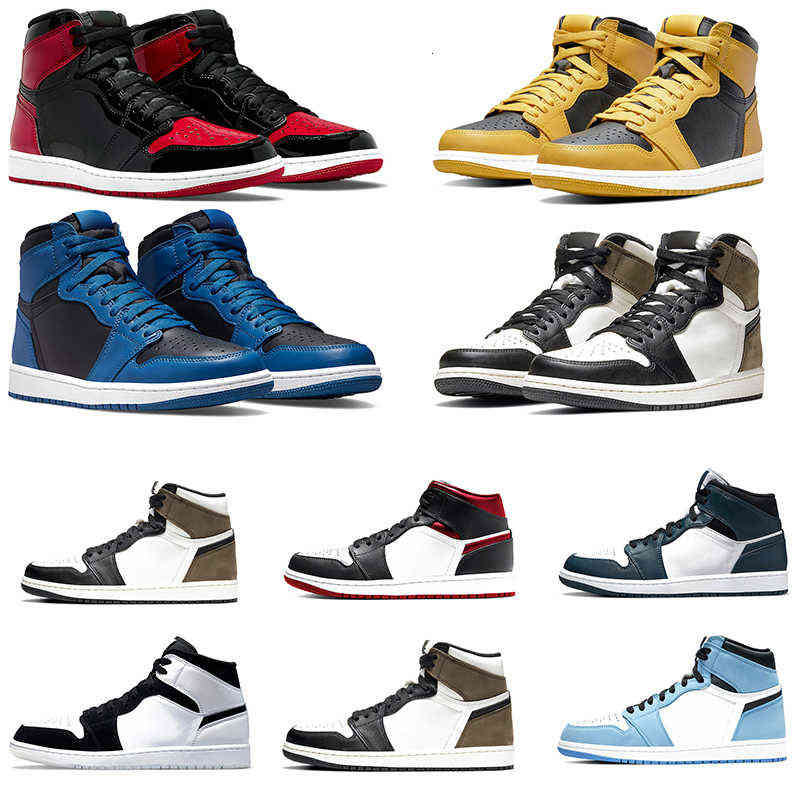 Basketball Jumpman Shoes 1s 1 Patent Bred Rebellionaire Pollen Dark Mocha Armory Unc Trainers Womens Mens Sport Sneakers Nice Great, Gym red black white
Basketball Jumpman Shoes 1s 1 Patent Bred Rebellionaire Pollen Dark Mocha Armory Unc Trainers Womens Mens Sport Sneakers Nice Great, Gym red black white