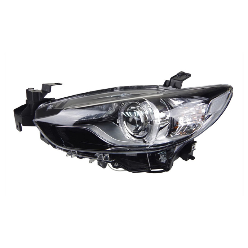 2 PCS Auto Car Head Light Parts For Mazda 6 Atenza 20 13-20 16 LED Lamps or Xenon Headlights DRL LED Dual Projector FACELIFT