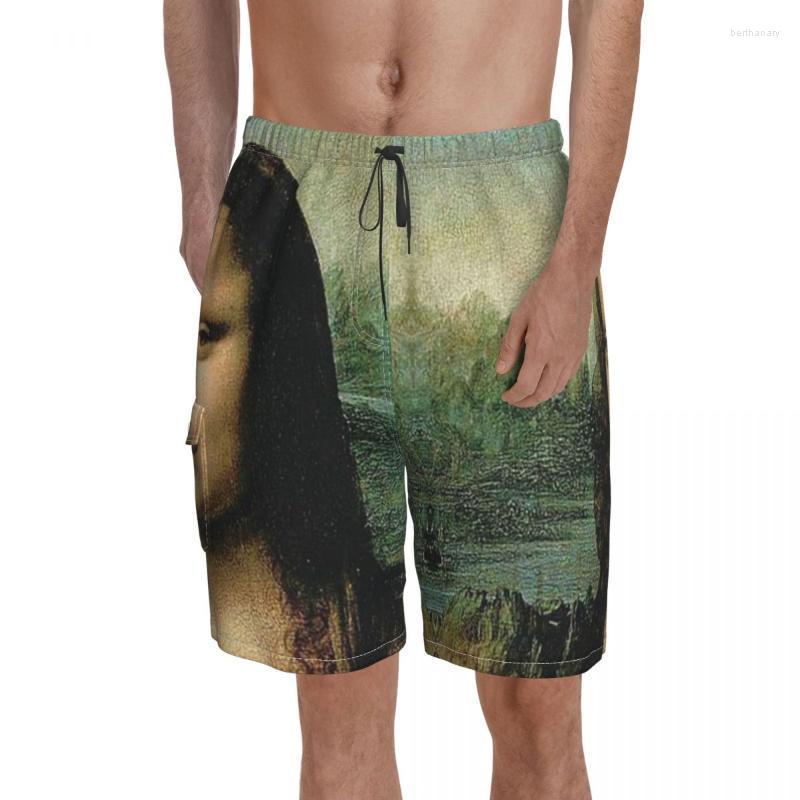 Men's Shorts Mona Lisa Holding A Cat Crazy Board Dreamer 23 Ke Black Pattern Beach Short Pants Men's Customs Plus Size TrunksMen's Bert2
Men's Shorts Mona Lisa Holding A Cat Crazy Board Dreamer 23 Ke Black Pattern Beach Short Pants Men's Customs Plus Size TrunksMen's Bert2