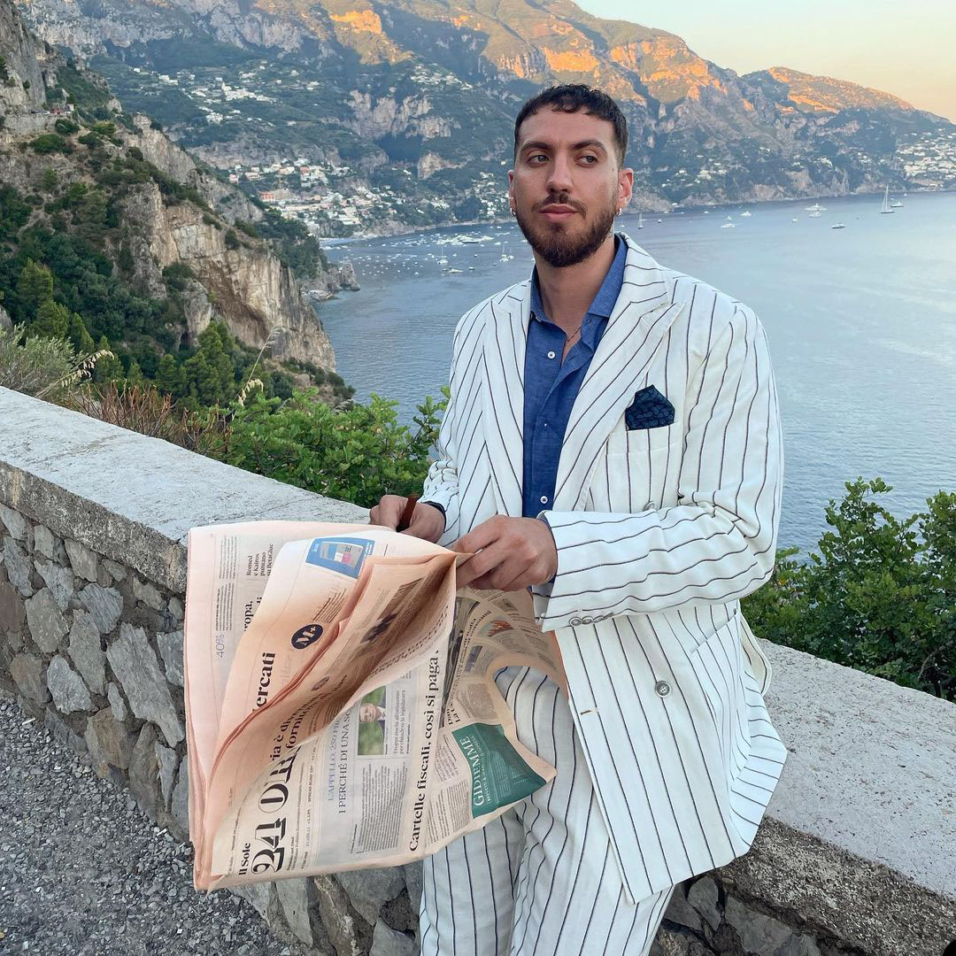 White Stripes Men Wedding Tuxedos Peaked Lapel Outfits Costume Homme Mariage Blazer Wear