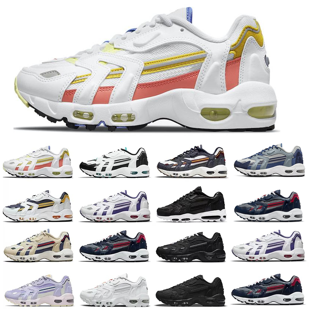 Mystic 96 II Men Running Shoes 96S Triple White Black USA Beach Cherry University Void Midnight Navy Womens Mens Trainers Outdoor Sports Sneakers Walking Jogging, Co 1 36-45
Mystic 96 II Men Running Shoes 96S Triple White Black USA Beach Cherry University Void Midnight Navy Womens Mens Trainers Outdoor Sports Sneakers Walking Jogging, Co 1 36-45