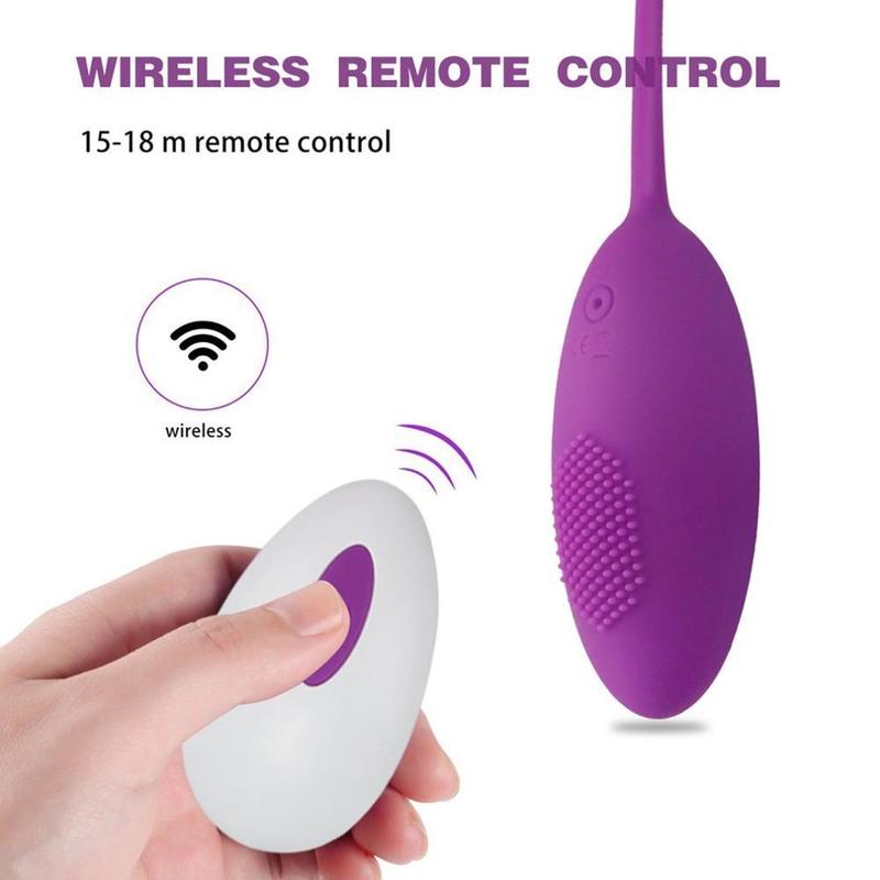 Female Wireless Control Masturbator Bullet Egg Electric Vibrating Clitoris Stimulator Vaginal Massage Ball Sex Toys for Woman 220425 - view 5