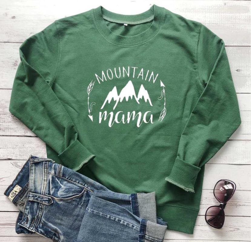 Mountain Mama Sweatshirt Graphic Women Fashion Pure Cotton Casual Mother Days Gift Grunge Tumblr Pullovers Hipster Vintage Tops Women' Hood, Yellow-black txt
Mountain Mama Sweatshirt Graphic Women Fashion Pure Cotton Casual Mother Days Gift Grunge Tumblr Pullovers Hipster Vintage Tops Women' Hood, Yellow-black txt