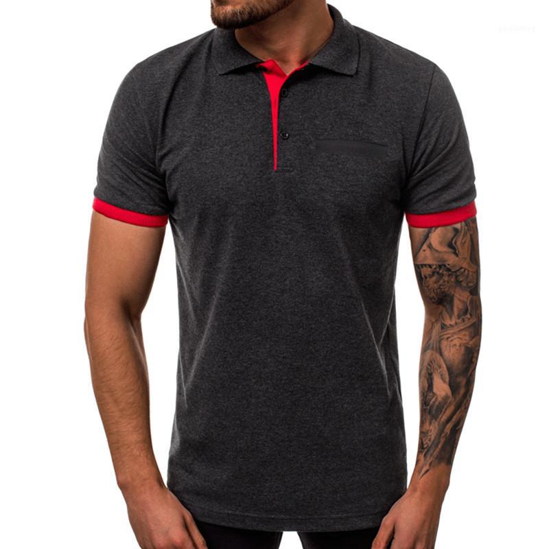 Men's Polos Summer Shirt Men Short Sleeve Casual Shirts Slim Fit Patchwork Men's Sale Para Hombre, Black
Men's Polos Summer Shirt Men Short Sleeve Casual Shirts Slim Fit Patchwork Men's Sale Para Hombre, Black