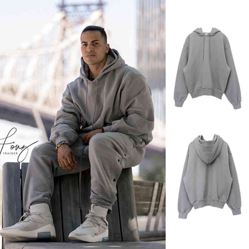 Chaopai Men's Double Thread Fogofgod Joint Hat Sportswear Thickened Autumn and Winter Leisure Pullover Hoodie, Gray
Chaopai Men's Double Thread Fogofgod Joint Hat Sportswear Thickened Autumn and Winter Leisure Pullover Hoodie, Gray