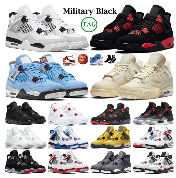 4 basketball shoes for men women 4s Military Black Cat Sail Red Thunder White Oreo Cactus Jack Blue University Infrared Cool Grey mens sports sneakers size 36-46, Please contact us
4 basketball shoes for men women 4s Military Black Cat Sail Red Thunder White Oreo Cactus Jack Blue University Infrared Cool Grey mens sports sneakers size 36-46, Please contact us