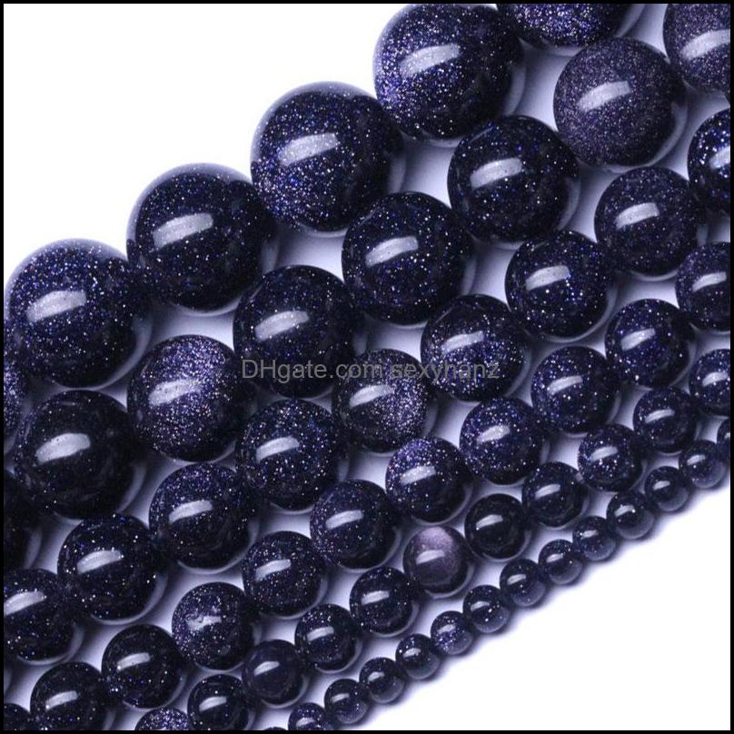 Stone Loose Beads Jewelry Nice Quality Natural Blue Sand Round 16" Per Strand 4 6 8 10 Mm Pick Size For Dyi Making Drop Delivery 2021 Ydks9
Stone Loose Beads Jewelry Nice Quality Natural Blue Sand Round 16" Per Strand 4 6 8 10 Mm Pick Size For Dyi Making Drop Delivery 2021 Ydks9