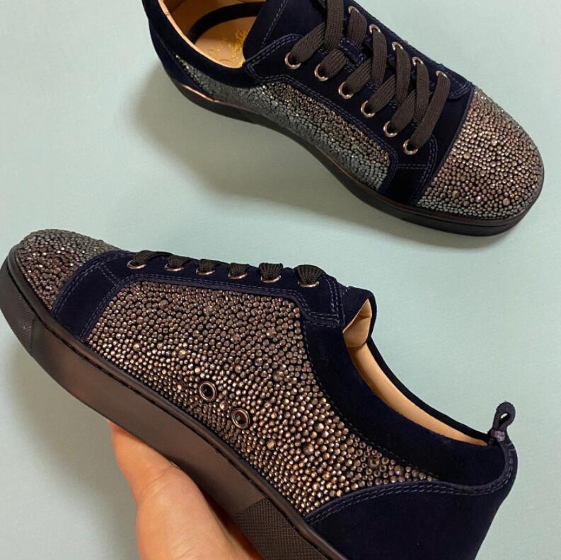 Luxury designers sneaker men shoes strass junior low tops high tops red soles homme rhinestone genuine leather orlato flats outdoor trainers ,black white blue reds, 12
Luxury designers sneaker men shoes strass junior low tops high tops red soles homme rhinestone genuine leather orlato flats outdoor trainers ,black white blue reds, 12