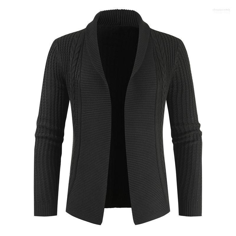 Men's Sweaters 2022 Mens Turn-Down Collar Cardigan Long Sleeve Casual Slim Fit Solid Color Fashion Knitted Designer Korean Style Top, Black
Men's Sweaters 2022 Mens Turn-Down Collar Cardigan Long Sleeve Casual Slim Fit Solid Color Fashion Knitted Designer Korean Style Top, Black