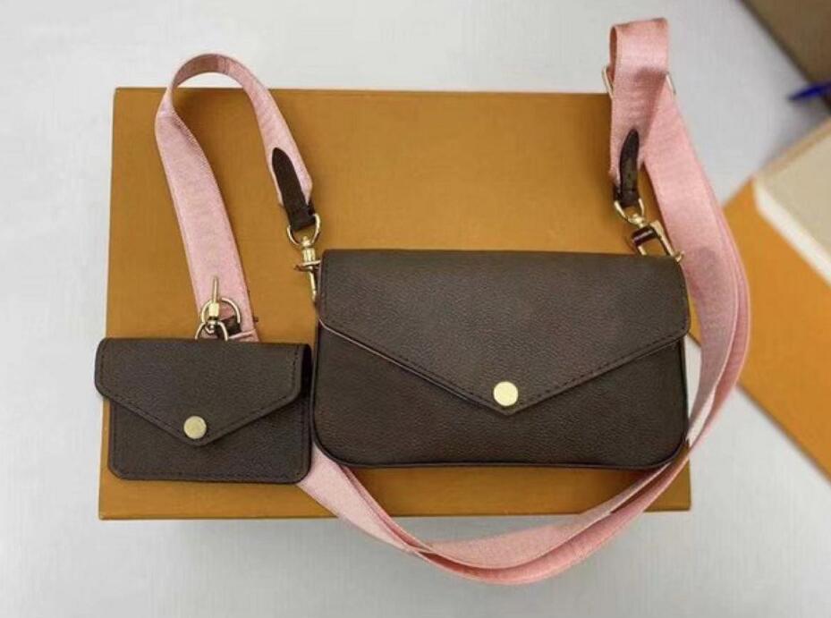 Newest handbags purses bags Fashion women Shoulder bags High quality Three-piece combination bags 17 x 9.6 x 3.5 cm M80091 With box, Pink
Newest handbags purses bags Fashion women Shoulder bags High quality Three-piece combination bags 17 x 9.6 x 3.5 cm M80091 With box, Pink