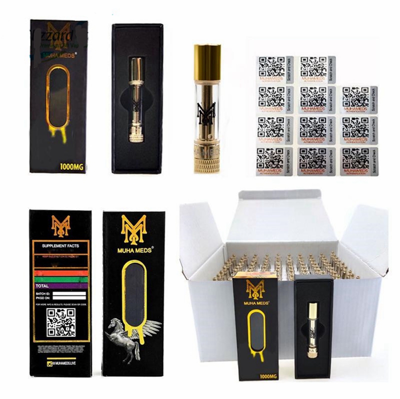 Muha Meds Ceramic Coil Atomizer Vape Cartridge Gold Tank 0.8ml For 510 Thread Battery Empty Carts Thick Oil With Packaging 200pcs
Muha Meds Ceramic Coil Atomizer Vape Cartridge Gold Tank 0.8ml For 510 Thread Battery Empty Carts Thick Oil With Packaging 200pcs