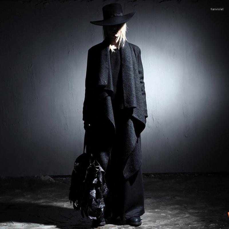 Men' Trench Coats Autumn And Winter Tide Men' Irregular Medium-length Wool Coat Version Of The Korean Fashion Personality Cloth CoatMe, Black
Men' Trench Coats Autumn And Winter Tide Men' Irregular Medium-length Wool Coat Version Of The Korean Fashion Personality Cloth CoatMe, Black