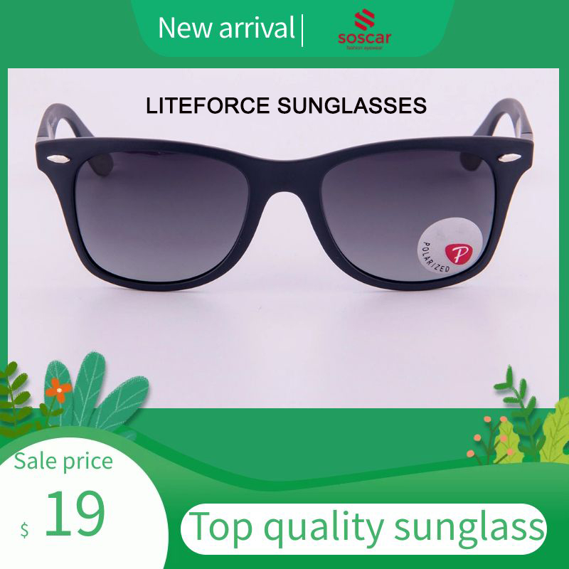 Designer Liteforce Sunglasses for Woman 4195 Mens Square Sport Polarized Shades UV400 Protection Impact Resistance Polycarbonate Lens Ultra Light Frame with Box
Designer Liteforce Sunglasses for Woman 4195 Mens Square Sport Polarized Shades UV400 Protection Impact Resistance Polycarbonate Lens Ultra Light Frame with Box