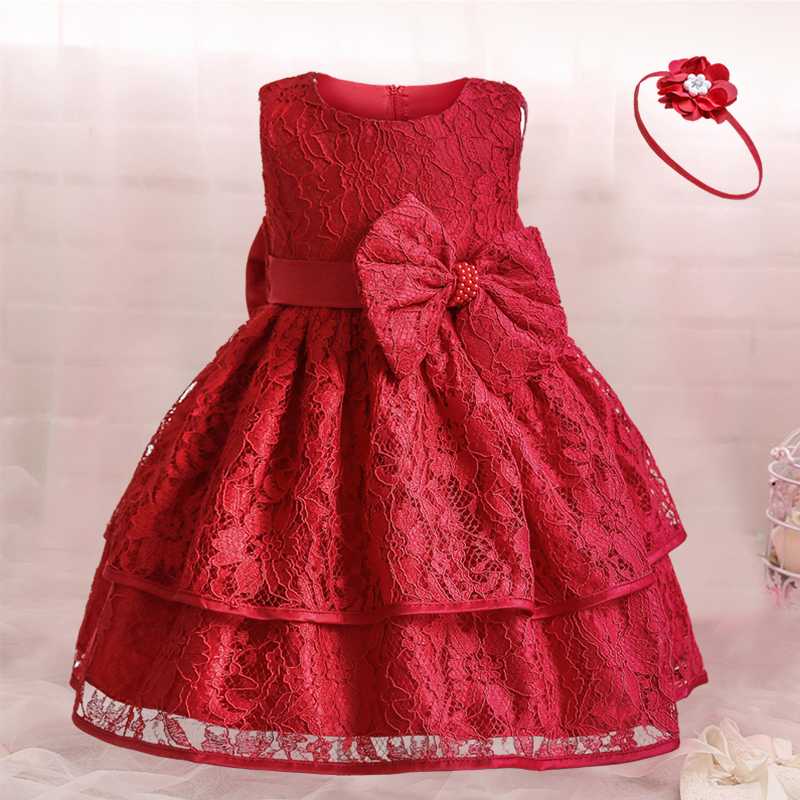 Girl's Dresses Infant Baby Girls Birthday Lace Dress 1st 2 Year Christening Clothes Toddler Born Baptism Christmas Party Princess Bow GownGi, As picture
Girl's Dresses Infant Baby Girls Birthday Lace Dress 1st 2 Year Christening Clothes Toddler Born Baptism Christmas Party Princess Bow GownGi, As picture