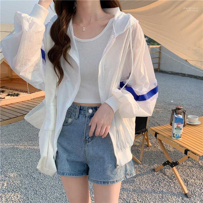 Women's Jackets 2022 Summer Loose Solid Color Hooded Zipper Cardigan Mid-length Thin Sun Protection Coat Women, Black
Women's Jackets 2022 Summer Loose Solid Color Hooded Zipper Cardigan Mid-length Thin Sun Protection Coat Women, Black