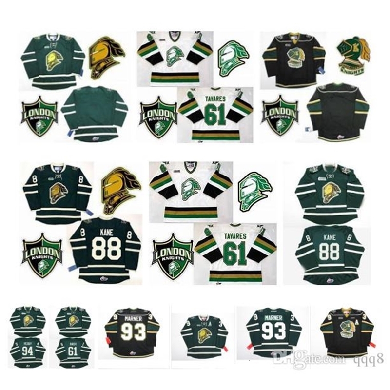 Mit86 OHL London Knights Jersey 93 Mitch Marner 16 Brad Smyth 91 Nazem Kadri 94 Corey Perry 88 Patrick Kane 11 John Carlson Tavares Hockey Jersey, White
Mit86 OHL London Knights Jersey 93 Mitch Marner 16 Brad Smyth 91 Nazem Kadri 94 Corey Perry 88 Patrick Kane 11 John Carlson Tavares Hockey Jersey, White