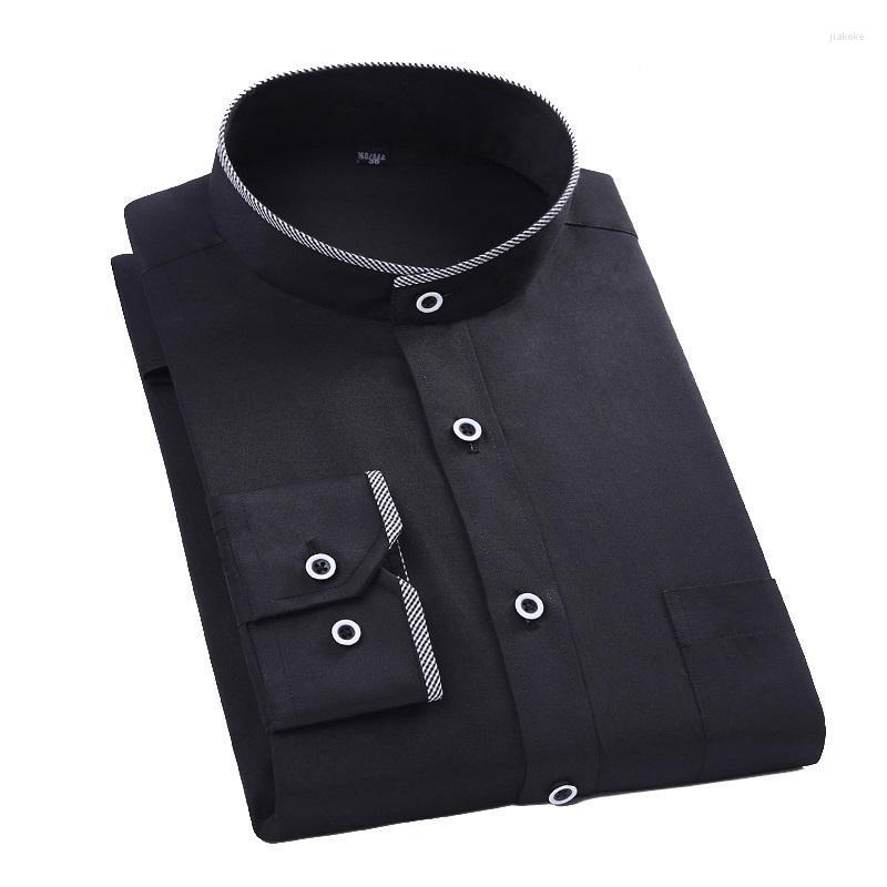 Men's Dress Shirts Arrival Men Shirt Mandarin Collar Long Sleeved Classical Solid Slim Fit Business Camisa Masculina 089Men's Men'sMen's, 19150 white
Men's Dress Shirts Arrival Men Shirt Mandarin Collar Long Sleeved Classical Solid Slim Fit Business Camisa Masculina 089Men's Men'sMen's, 19150 white
