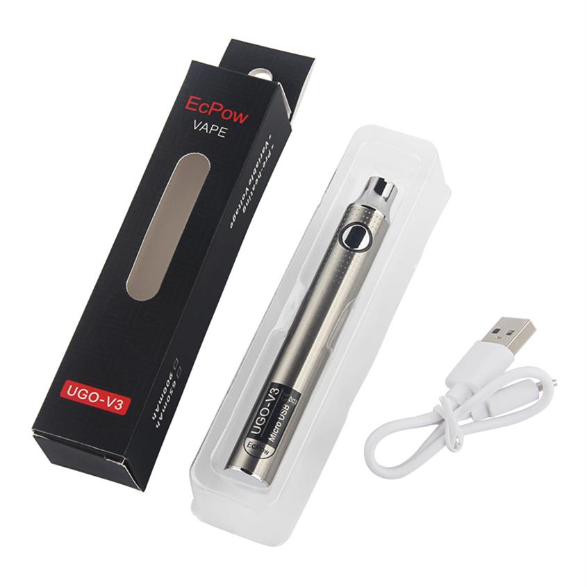 100% Original UGO V3 USB Charger kit Electronic Cigarette 510 Vape Battery Preaheat Adjustable Voltage Mod fit oil atomizer283T, Multi
100% Original UGO V3 USB Charger kit Electronic Cigarette 510 Vape Battery Preaheat Adjustable Voltage Mod fit oil atomizer283T, Multi