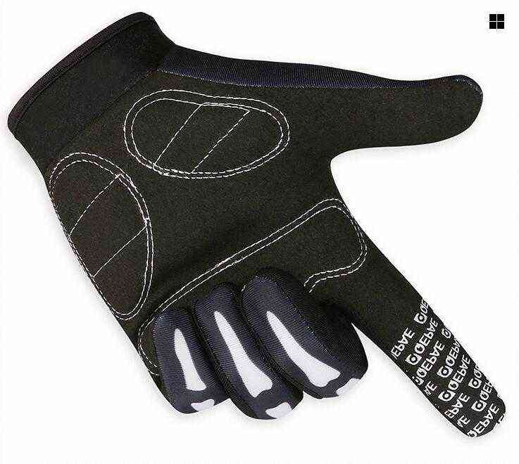 Mens Designer Biker Racing Gloves Summer Winter Five Fingers Gloves Finger Protected Skull Printed Breathable Gloves271D T22081585