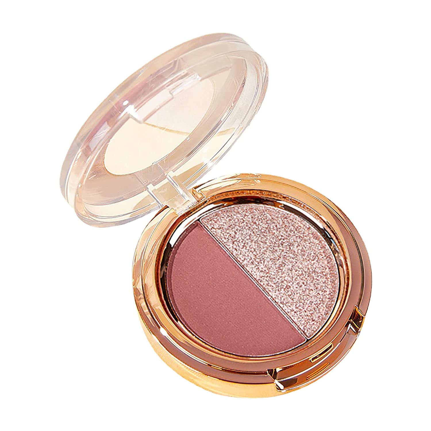 Two-Tone Creme Eye Shadow Palette Glitter Matte Shimmer Eyeshadow Powder and Cream Easy To Blend Sparkle Glitter Makeup Pallet, 07
Two-Tone Creme Eye Shadow Palette Glitter Matte Shimmer Eyeshadow Powder and Cream Easy To Blend Sparkle Glitter Makeup Pallet, 07