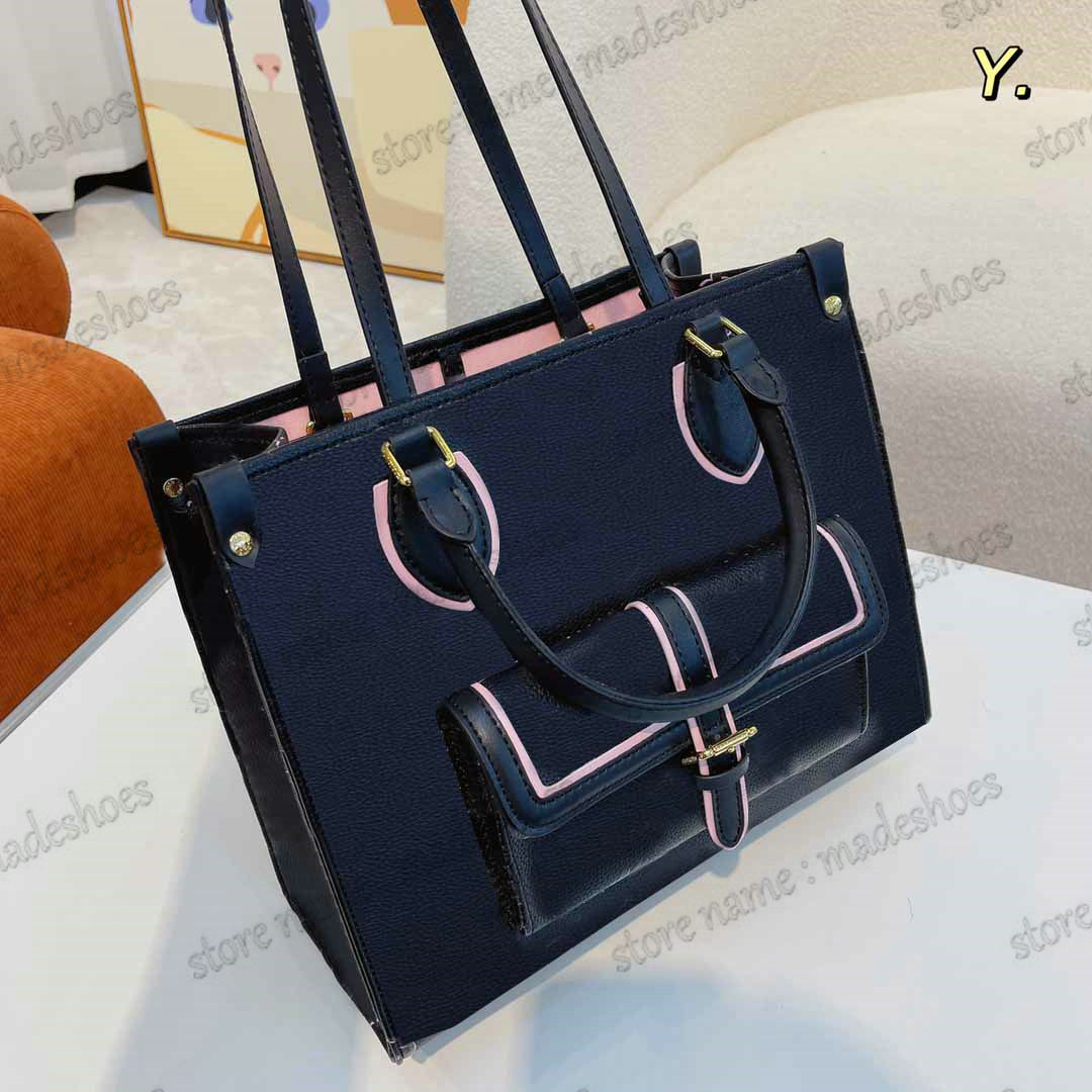 Designer Fall For You Shoulder Bag Beige ONTHEGO MM Tote Black Cream Large Shopping Bag Womens On The Go 35cm Handbag M46154 outside pocket
Designer Fall For You Shoulder Bag Beige ONTHEGO MM Tote Black Cream Large Shopping Bag Womens On The Go 35cm Handbag M46154 outside pocket