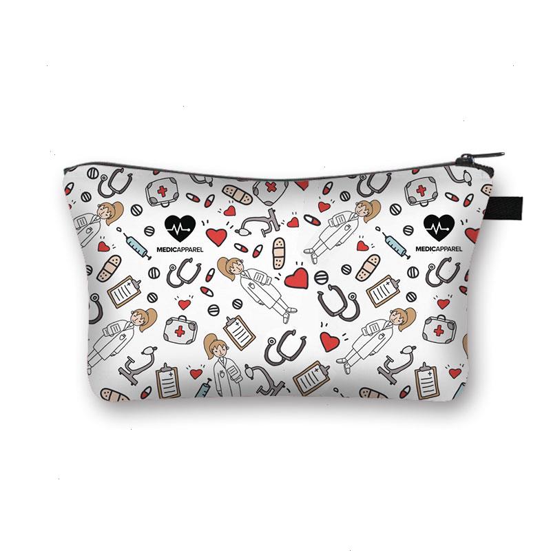 Nurse Ecg Printing Women Cosmetic Bags Lovely Casual Travel Portable Storage Handbags Makeup Bag Toiletry, Dark grey
Nurse Ecg Printing Women Cosmetic Bags Lovely Casual Travel Portable Storage Handbags Makeup Bag Toiletry, Dark grey