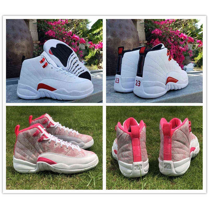 12 GS Hyper Pink Ice Cream Arctic Punch Women sports shoes 12s Twist White University Red Men Athletic Sneaker with box
12 GS Hyper Pink Ice Cream Arctic Punch Women sports shoes 12s Twist White University Red Men Athletic Sneaker with box