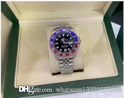 Top sale Luxury Watches High Quality II 116719 Red Blue Ceramic Bezel 40mm GMT 116719BLRO 18K White Gold NEW Automatic Mens Watch, Style 5 original box + watch
Top sale Luxury Watches High Quality II 116719 Red Blue Ceramic Bezel 40mm GMT 116719BLRO 18K White Gold NEW Automatic Mens Watch, Style 5 original box + watch