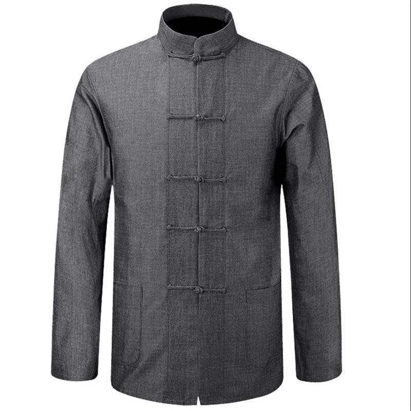 Ethnic Clothing Cotton Men Tang Suit Long Sleeve Shirt Solid Tai Chi Uniform Chinese Style Top Male Jacket Casual Coat S-4XL
Ethnic Clothing Cotton Men Tang Suit Long Sleeve Shirt Solid Tai Chi Uniform Chinese Style Top Male Jacket Casual Coat S-4XL