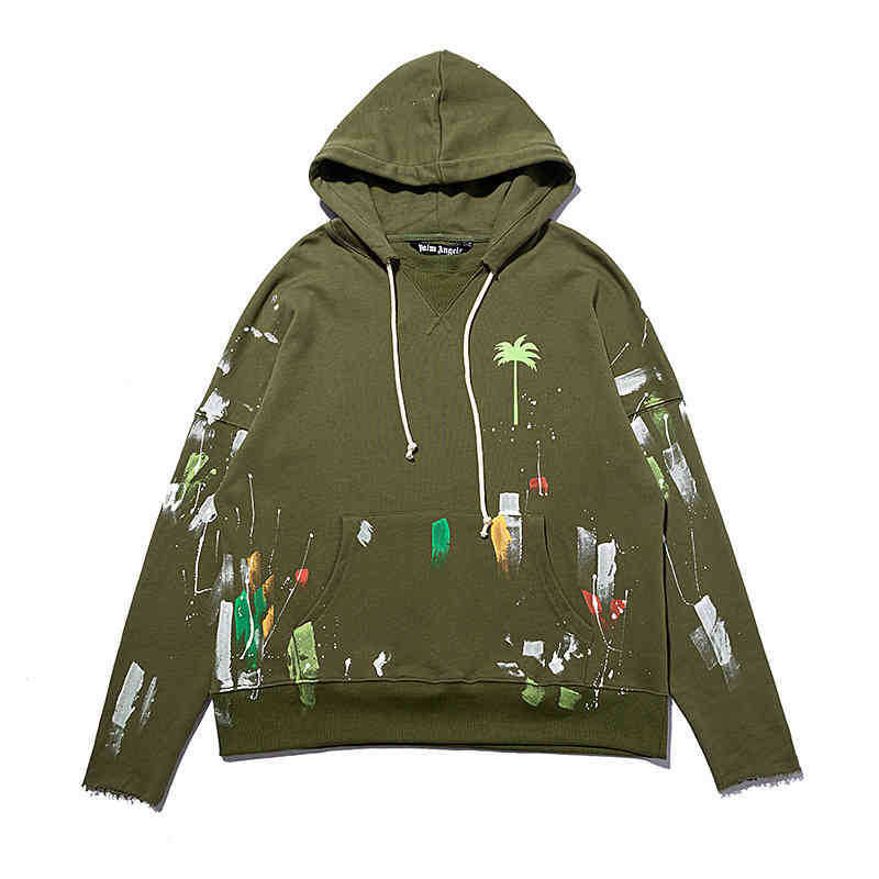 European and American Designer Palmangel Hoodies Paint Splash 2022 Coconut Print Hoodie Men's and Women's Jacket, As shown in figure
European and American Designer Palmangel Hoodies Paint Splash 2022 Coconut Print Hoodie Men's and Women's Jacket, As shown in figure