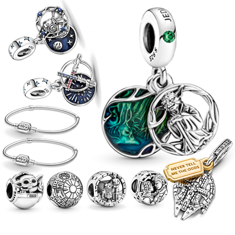 New s925 Sterling Silver Loose Beads Original Fit Pandora Planet Charm Bracelet Pendant DIY Jewelry Movie Character Accessories Fashion Classic Lady Gift
New s925 Sterling Silver Loose Beads Original Fit Pandora Planet Charm Bracelet Pendant DIY Jewelry Movie Character Accessories Fashion Classic Lady Gift