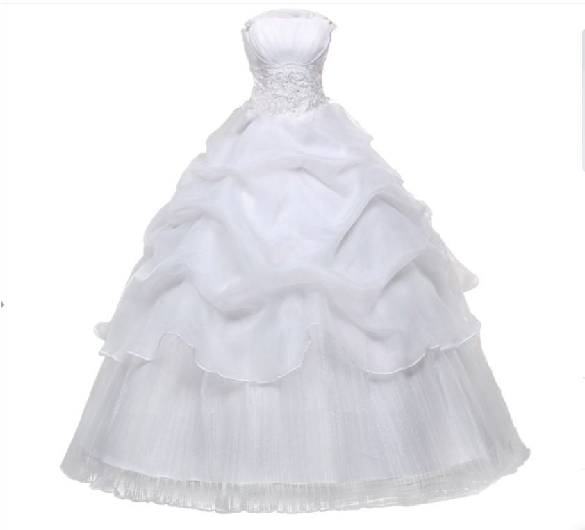 Plus Size Wedding Dress Bride Married Strapless Bride Dresses Pregnant Women Red Lace Gowns