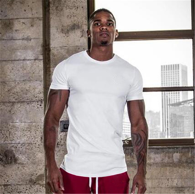 High Quality Cotton Sport Shirt Men Mens Running T Solid Color Sportswear Fitness Blank Slim fit Gym shirt 220615, Gray
High Quality Cotton Sport Shirt Men Mens Running T Solid Color Sportswear Fitness Blank Slim fit Gym shirt 220615, Gray