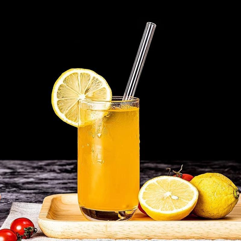 DHL Ship Glass Straw Eco-friendly Reusable Boba Drinking Straws Bubble Tea Straws Fy5155 sxa27