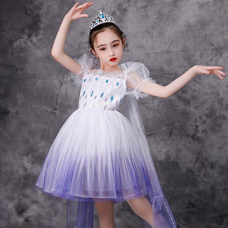 Girl's Dresses Kids Vestidos Cloak Snow 2 Cosplay Fancy Tutu Princess Children Birthday Party Prom Evening Infant Summer Dress Girls Clothe, Purple
Girl's Dresses Kids Vestidos Cloak Snow 2 Cosplay Fancy Tutu Princess Children Birthday Party Prom Evening Infant Summer Dress Girls Clothe, Purple
