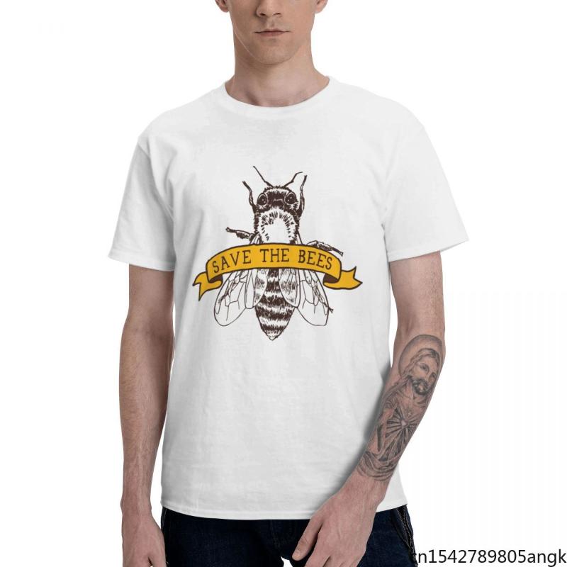 Men's T-Shirts Save The Bees Crewneck Men Short Sleeve Plus Size -5XL Novelty Clothes
Men's T-Shirts Save The Bees Crewneck Men Short Sleeve Plus Size -5XL Novelty Clothes