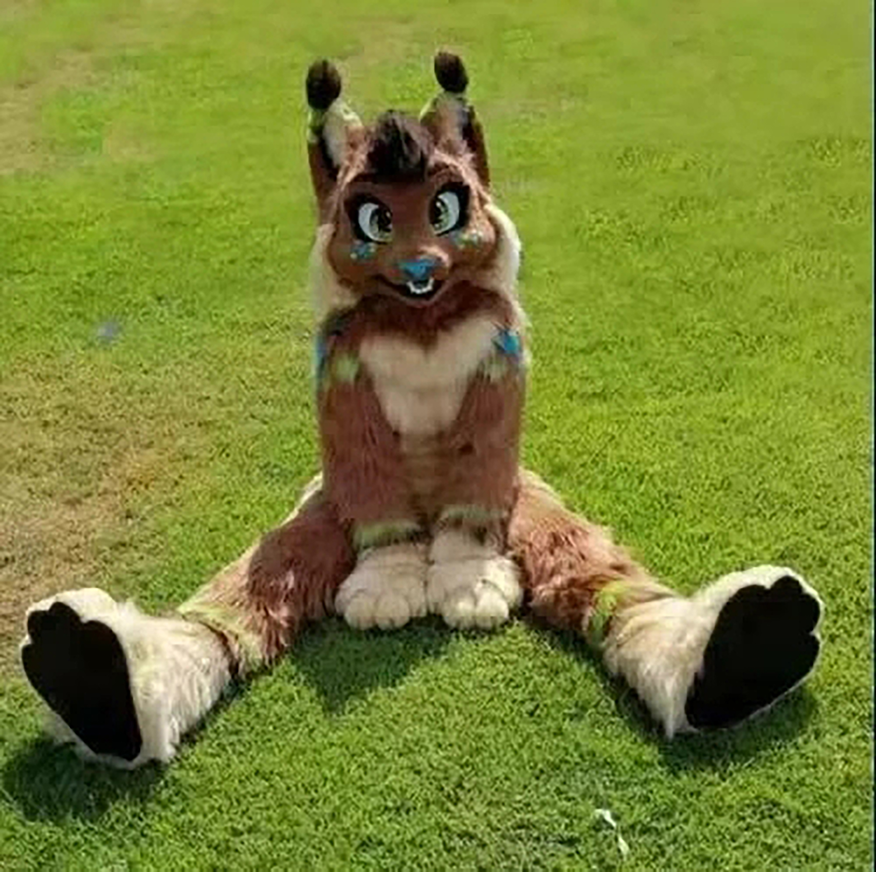 Brown Long-haired Wolf Husky Fox Fur Mascot Costume Adult Cartoon Large-scale Event Acting Costume, As pic
Brown Long-haired Wolf Husky Fox Fur Mascot Costume Adult Cartoon Large-scale Event Acting Costume, As pic