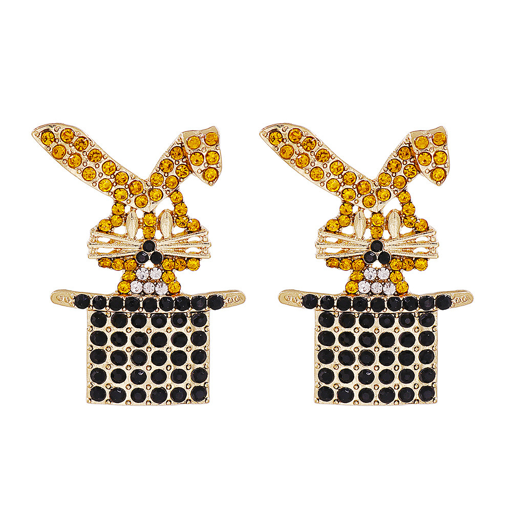 Earrings New Creative Personalized Animal Magic Rabbit Female Accessories Earrings Fashion Street Auction
Earrings New Creative Personalized Animal Magic Rabbit Female Accessories Earrings Fashion Street Auction