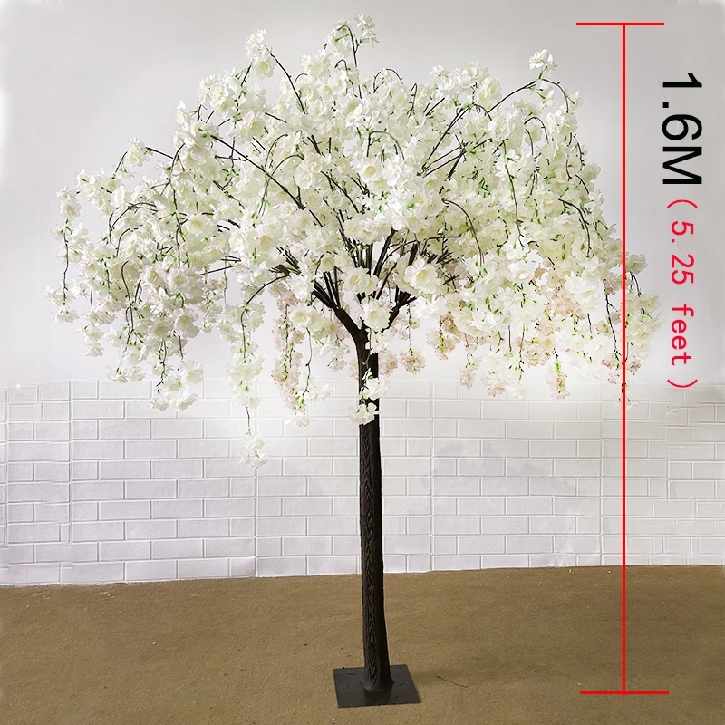 Artificial Cherry Tree Plant Wedding Party Festival Table Center Decoration Fake Tree Stage Outdoor Garden Decor