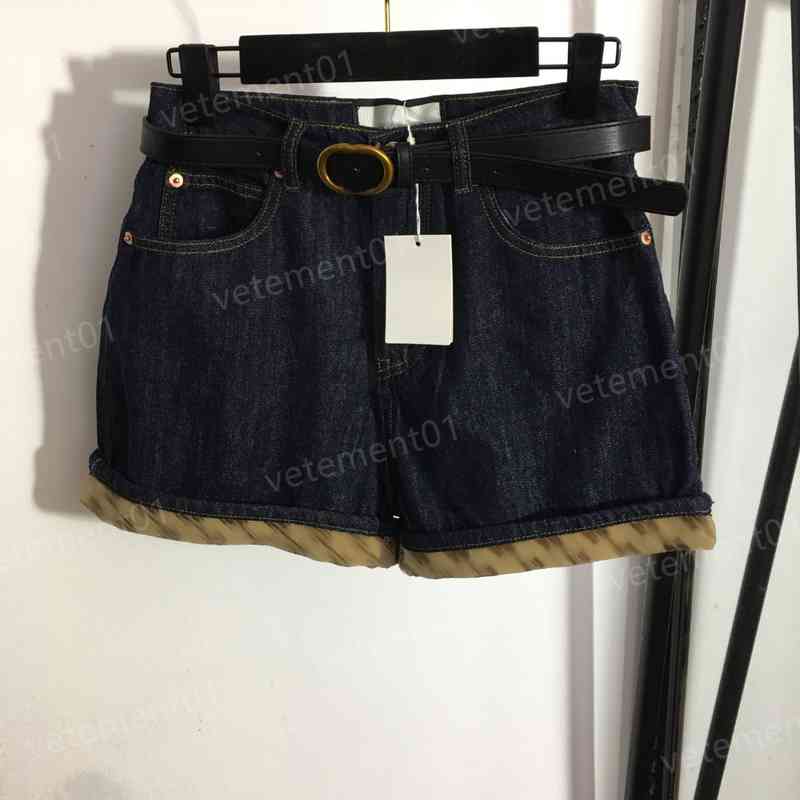 Womens Designer Shorts Belt Waist Fashion G Letter Roll Hem Dark Blue Denim Short Pants High Quality Stretch Luxury Hotty Hot Shorts
Womens Designer Shorts Belt Waist Fashion G Letter Roll Hem Dark Blue Denim Short Pants High Quality Stretch Luxury Hotty Hot Shorts