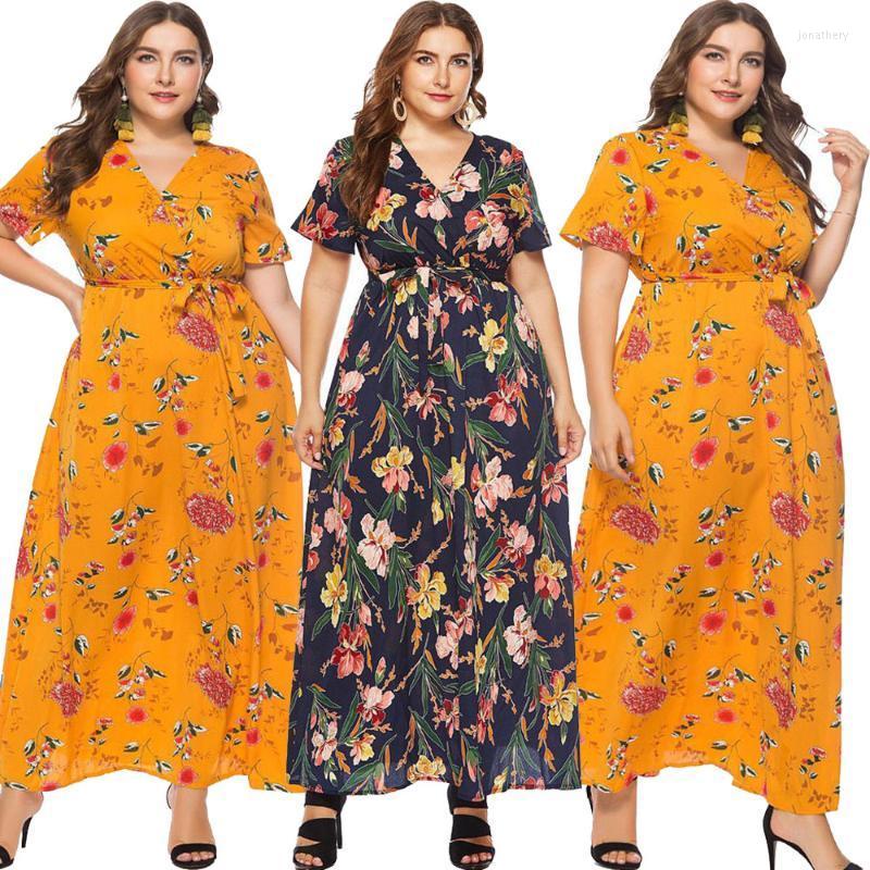 Plus Size Dresses Bohemian Floral Print Women Long Dress Summer Short Sleeve Abaya Muslim Islamic Clothing V-neck Casual Loose Fashion Jona2, 02 navy
Plus Size Dresses Bohemian Floral Print Women Long Dress Summer Short Sleeve Abaya Muslim Islamic Clothing V-neck Casual Loose Fashion Jona2, 02 navy